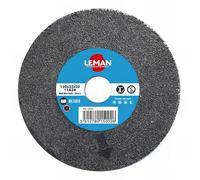 Leman - Meule vitrifiée grise à sec D. 200 x Al. 32 x Ep. 32 mm Gr. 24-23202 - Leman