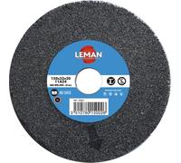 Leman - Meule vitrifiée grise à sec D. 200 x Al. 32 x Ep. 32 mm Gr. 24-23202 - Leman
