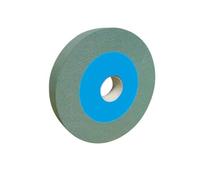 Meule Touret Vitrifiée Verte D. 200 x ép. 25 x Al. 32 mm - Gr 120 Carbure de Silicium - Idéale pour Affûtage Meulage - Diamwood