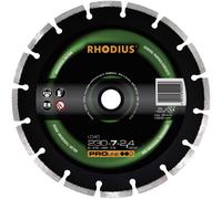 Meule tronçonneuse diamant segmentée 230 mm Rhodius LD 40
