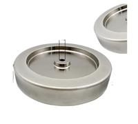 Meules CBN 250 mm 10 pouces for systèmes d'affûtage Tormek T7/T8 - Grains 80, 1000, 5000, 10000, diamètre x largeur 50 mm x arbre 12 mm(250mm 1000Grit Round)