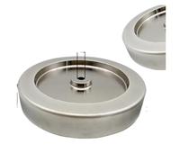 Meules CBN 250 mm 10 pouces for systèmes d'affûtage Tormek T7/T8 - Grains 80, 1000, 5000, 10000, diamètre x largeur 50 mm x arbre 12 mm(250mm 400Grit Round)
