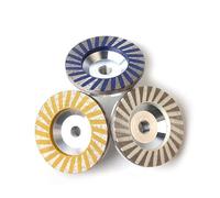 Meules diamantées en aluminium rempli de résine D100 mm 4 pouces, meule boisseau diamantée en résine for meule