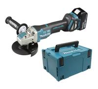 Meuleuse Ø 125 mm 2x5Ah 18V LXT ®MAKITA DGA519RTJ1 en MAKPAC + X-Lock