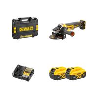 Meuleuse 125 mm XR 18V (2x5AH) en coffret T-STAK - DEWALT - DCG405P2