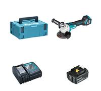 Meuleuse Ø125 mm 18V DGA511ZJ + 1 batterie BL1850B 18V 5 AH + 1 chargeur rapide DC18RC MAKITA