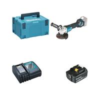 Meuleuse Ø125 mm 18V DGA517ZJ + 1 batterie BL1850B 18V 5 Ah + 1 chargeur DC18RC MAKITA