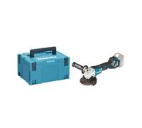 Makita DGA517ZJ Meuleuse D'angle Sans-fil - 18V Li-ion - Modèle ADT - MAKPAC - 125 Mm - Brushless - Machine Seule