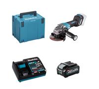 Meuleuse Ø125 mm 40V GA029GZ01 + 1 batterie 40V 4 Ah + chargeur rapide DC40RA MAKITA