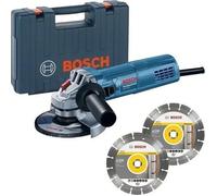 Meuleuse 125 mm 880W GWS 880 + 2 disques diamants - 060139600B BOSCH