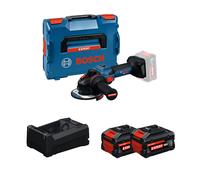 Meuleuse Ø125 mm EXPERT EXWS18V-15S + 2 Batteries EXPERT 5,5 Ah + 1 Chargeur GAL 12V/18V-80 BOSCH