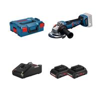 Meuleuse Ø125 mm GWS 18V-11 PS + 2 batteries ProCore 18V 4 Ah + 1 chargeur GAL 18V-40 BOSCH