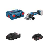 Meuleuse Ø125 mm GWS 18V-15 C + 1 batterie Procore 18V 4 Ah + 1 chargeur GAL 18V-40 BOSCH
