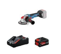 Meuleuse Ø125 mm GWX 18V-10 SC + 1 Batterie EXPERT 8 Ah + 1 Chargeur EXAL18V-160 BOSCH