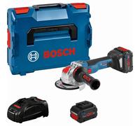 Meuleuse 125 mm GWX 18V-10 SC BOSCH + 2 batt. Procore18V 5.5Ah + GAL 1880 - 06017B0402