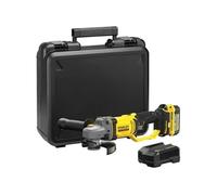Stanley Meuleuse sans fil FATMAX V20 SFMCG400M1K-QW 18V 125 mm Batterie 4 Ah + Chargeur 2 A