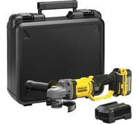 Meuleuse 125 mm - Lithium 18V - 1 Batterie 4Ah - STANLEY FATMAX V20 - SFMCG400M1K-QW