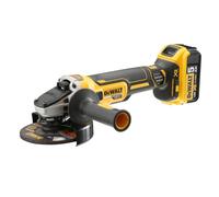Meuleuse 125 mm XR 18 V 5 Ah Li-Ion Brushless - DCG405P2-QW - DEWALT