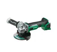 Meuleuse Ø125mm 18V Li-ion Brushless - emm. M14 - Vit de rotation à vide 8000 min - Ø poignée 389mm - 3kg - Frein moteur - sans charbon - Limiteur de courant de démarrage - LVH - sans batterie ni char