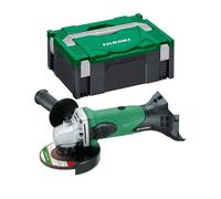 HiKOKI G18DSL2W3Z Meuleuse D'angle Sans Fil - 18 V / 125 Mm - Chargeur Et Batteries Non Inclus - Dans Un Coffret HSC II