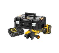 Meuleuse Ø125mm 18V DEWALT DCG409T1-QW Brushless avec un coffret et une batterie 6,0 Ah 54V FLEXVOLT