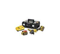 Meuleuse 2.0 XR FLEXVOLT 54V 2Ah Li-Ion Brushless 125mm - 2 batteries - coffret TSTAK - DCG418T2-QW
