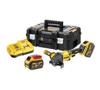 Meuleuse 2.0 XR FLEXVOLT 54V 2Ah Li-Ion Brushless 125mm DEWALT - 2 batteries - coffret TSTAK - DCG418T2-QW G