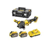 Meuleuse 2.0 XR FLEXVOLT 54V 3Ah Li-Ion Brushless 125mm - 2 batteries - coffret TSTAK - DCG418X2-QW