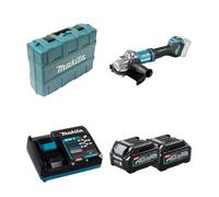 Meuleuse Ø230 mm 40V GA038GZ01 + 2 batteries 40V 2,5 Ah + chargeur rapide DC40RA MAKITA