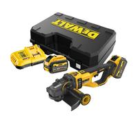 Meuleuse 230 mm DEWALT XR FLEXVOLT 54V 3Ah Li-Ion Brushless - 2 batteries, coffret - DCG460X2-QW