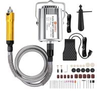 Meuleuse à arbre flexible 1200 W, 30 000 tr/min 46 pièces avec arbre flexible