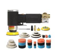 Meuleuse à béton, ponceuse orbitale professionnelle à air aléatoire, polisseuse/meuleuse, excentrique 5 mm, meuleuse/ponceuse 125/150 mm (mini meuleuse)