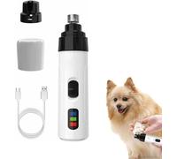 Meuleuse à griffes pour animaux de compagnie, roue diamant et 2 options de vitesse, faible bruit, pour tous les animaux de compagnie