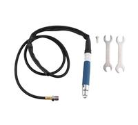 Meuleuse à main à air pour crayon, stylo de gravure pneumatique, kit micro 70 000 tr/min avec raccord d’air de 1/4 pouce, corps en alliage d’aluminium pour le meulage, le