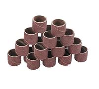 Meuleuse abrasive à lamelles, Kit de tambour ing grain 80 120 180 for Mini meuleuse d'angle électrique marron noir 102 pièces(11PCS,80)
