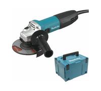 Meuleuse angulaire 1400W Ø125mm 9565CR MAKITA en coffret MAKPAC