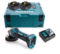 Meuleuse angulaire 18V LXT Ø115 mm (2x4,0 Ah) en MAKPAC - MAKITA DGA452RMJ