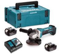 Makita DGA452RTJ Meuleuse 115mm (2 x 5,0Ah//18V) Makpac