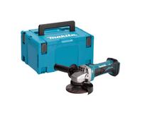 Meuleuse angulaire 18V LXT Ø115 mm (machine seule) en MAKPAC - MAKITA DGA452Z + Makpac 3