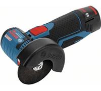 Meuleuse angulaire Bosch Professional GWS 12V-76 + 2 batteries 3,0Ah + L-BOXX 75mm de diametre - 06019F200B