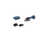 Meuleuse angulaire Bosch Professional GWX 18V-7 - Diamètre disque 125 mm + 2 batteries 4,0Ah + L-Boxx - 06019H9105