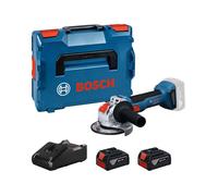 BOSCH GWX 18V-8 PROFESSIONAL Meuleuse angulaire avec X-LOCK, 2× 4,0 Ah, L-Boxx 06019N9102