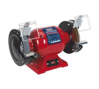 Meuleuse Banc Ø150mm avec Fil Roue 370W/230V - Sealey Bg150xlw/98 Neuf
