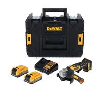 Meuleuse compacte 125 mm XR 18V 3,5 Ah Li-Ion Brushless powerstack - DEWALT - DCG404S2T-QW