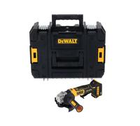 Meuleuse compacte 125 mm XR 18V Brushless - DEVALT - Sans batterie, ni charger coffret TSTAK - DCG404NT-XJ
