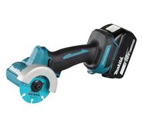 Makita Meuleuse d'angle sans fil DMC 300 RTJ 18 V 76 mm Brushless, 2x 5,0 Ah, chargeur et Makpac