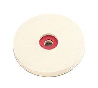 Meuleuse coudée multifonction 115/180 mm en laine blanche fine - Roue de polissage en feutre