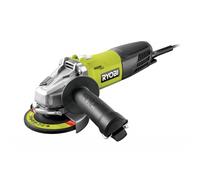 Meuleuse d’angle 800W Ø125 mm + 5 disques à ébarber et 1 disque diamant - RAG800-125TA6 RYOBI