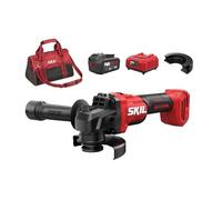 Meuleuse d’angle sans fil - SKIL - 20V Max (18 V) - sans charbon - Ø 115 mm - 4,0 Ah - système Clic - 3922 DA