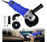 Meuleuse d'angle 1100W, Ø Disque 115 mm, Meuleuse électrique, vitesse à vide 12000 tr/min, softstart, bloc de broche, meuleuse d'angle avec câble pour couper, meuler et polir